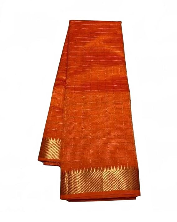 Royal Bhagalpuri Mangalgiri Silk Saree With Blouse Piece | Traditional Elegance in Every Drape!"
