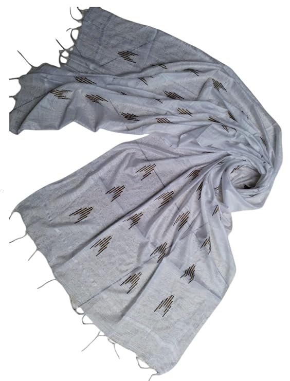 Elegant Cotton Viscose Dupatta with Intricate Weave Pattern – 2.5 Metres | Lightweight & Versatile