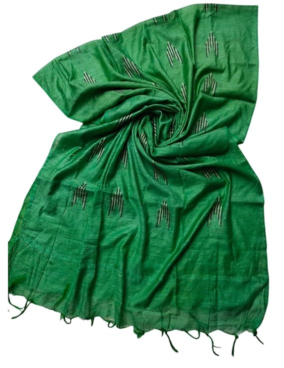 Elegant Cotton Viscose Dupatta with Intricate Weave Pattern – 2.5 Metres | Lightweight & Versatile