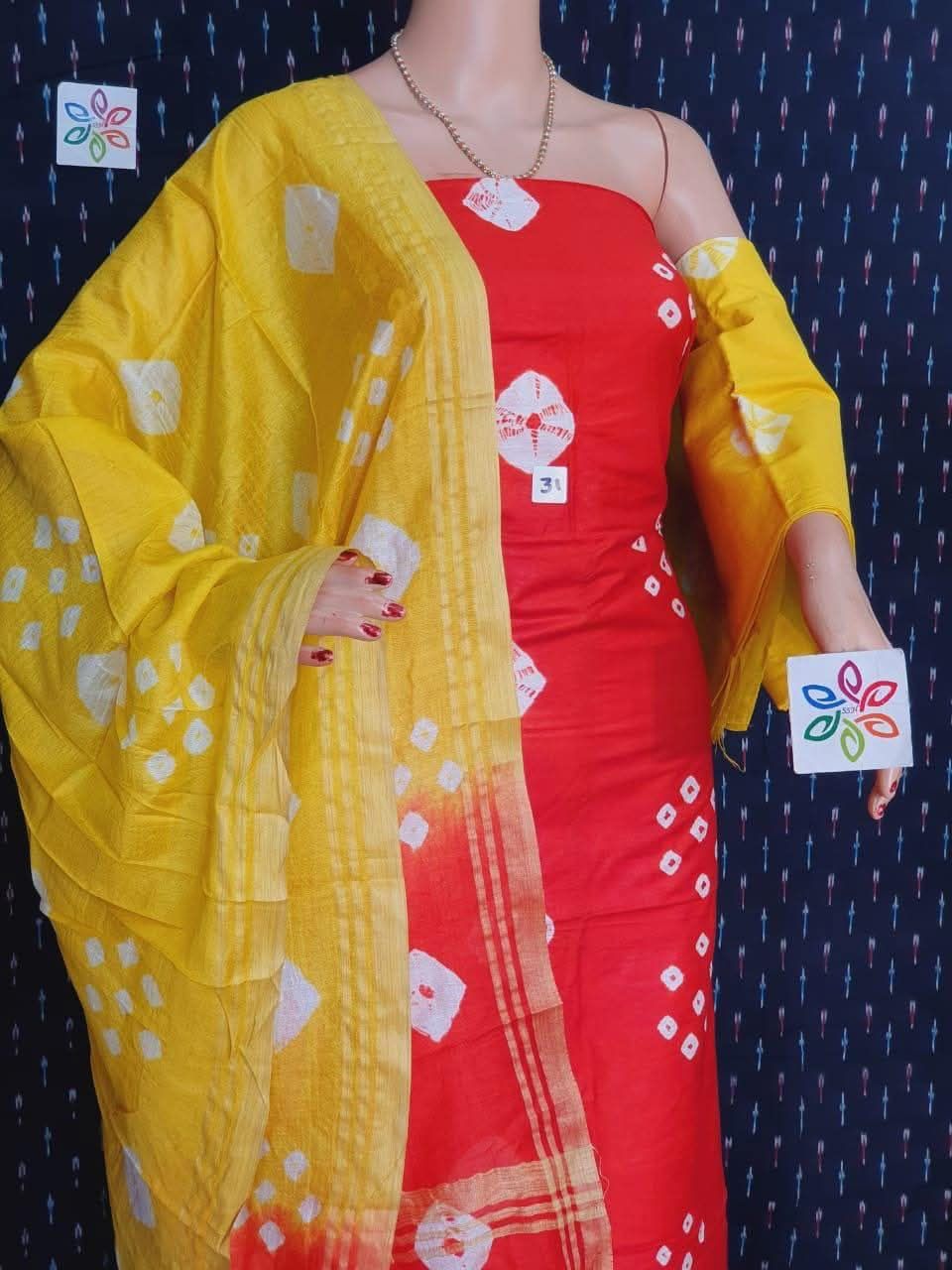 Bhagalpuri Magic – Soft Silk Multi Suit Pieces Set | Luxe Look, Desi Vibe, Unlimited Style!"